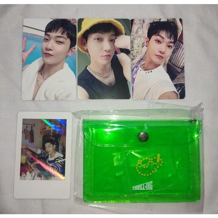 KEVIN THE BOYZ PHOTOCARD BENE MD04 THRILLING Pouch PVC Bang, Kick, Splash