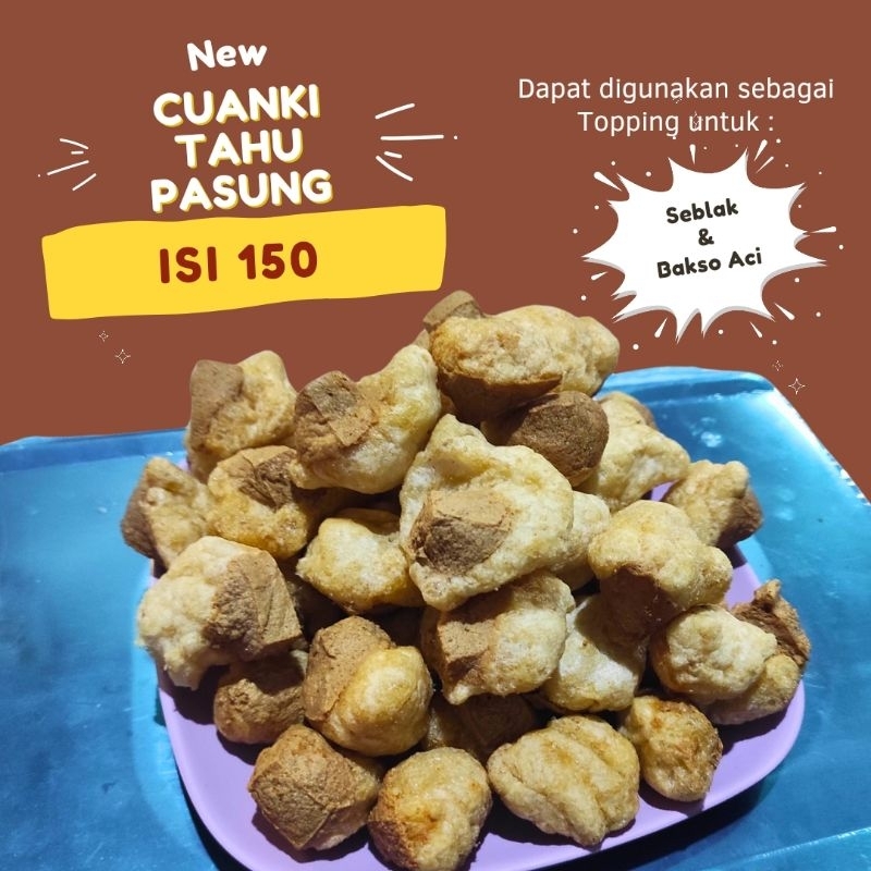 

Cuanki Tahu Pasung 150pcs