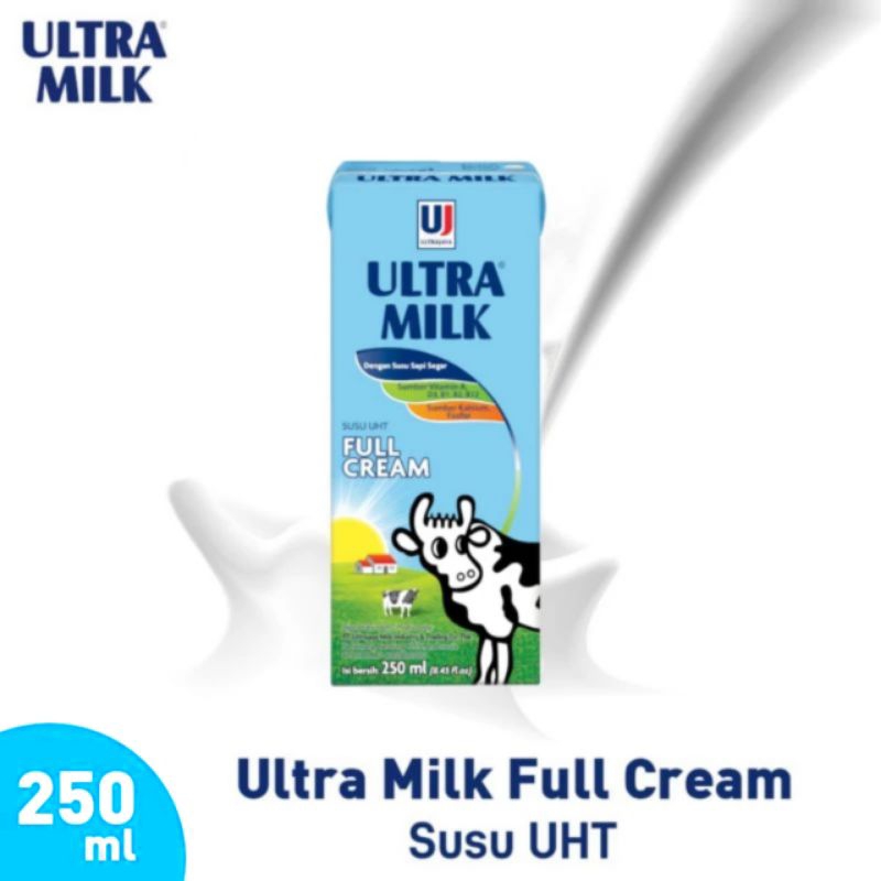 

SUSU ULTRAMILK 250ML Varian Full Cream Produk mitra harga khusus eceran dan grosir