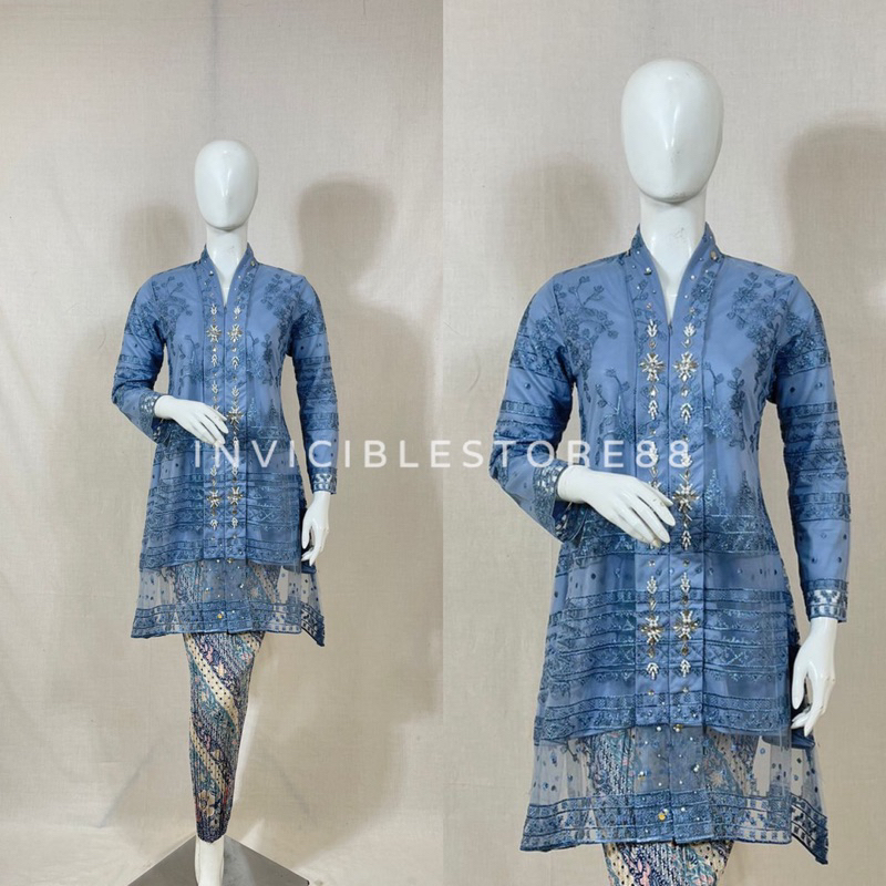 Kebaya / Kebaya Modern / tilee / Tunik Brokat / Kebaya Modern Brukat / Kebaya Tunik Brukat / Tunik B