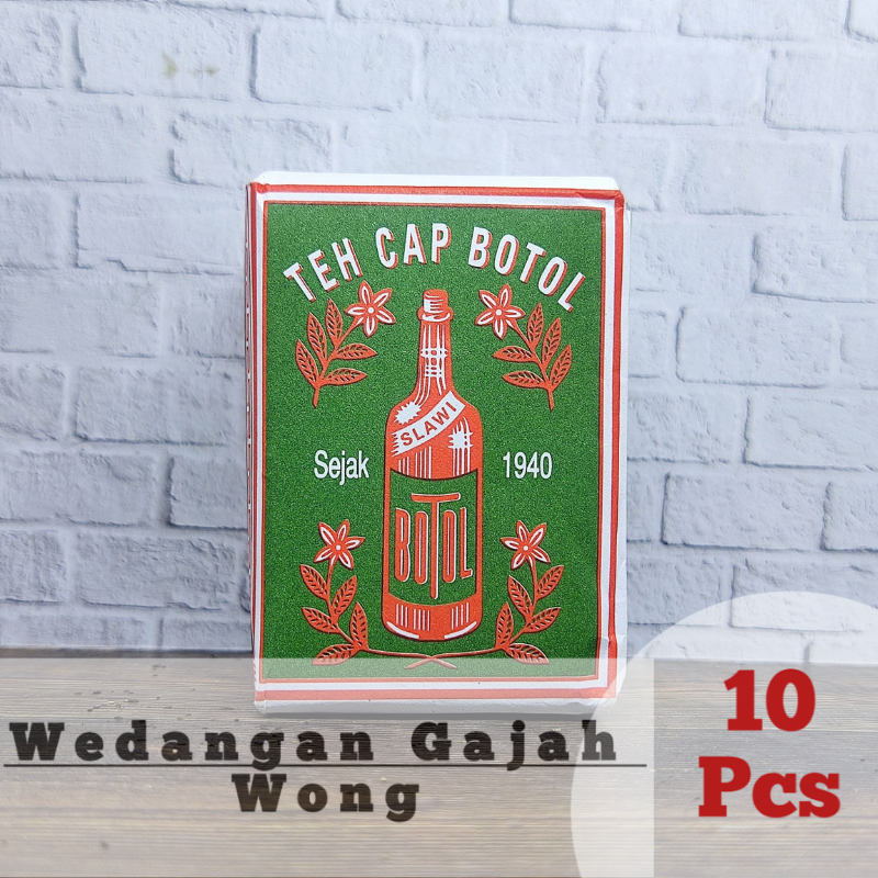 

TEH WANGI CAP BOTOL HIJAU TUBRUK 1 SLOP 10 PCS