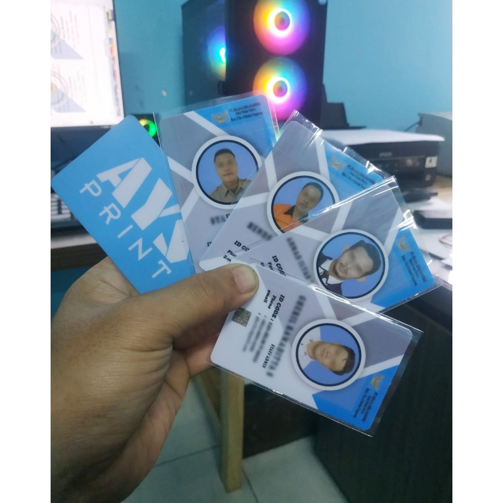 

CETAK ID CARD TERBAIK & BISA SATUAN
