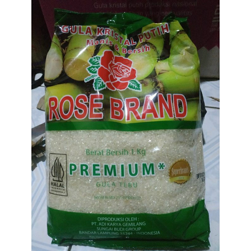 

gula rose brand 1kg || SDA JATIM