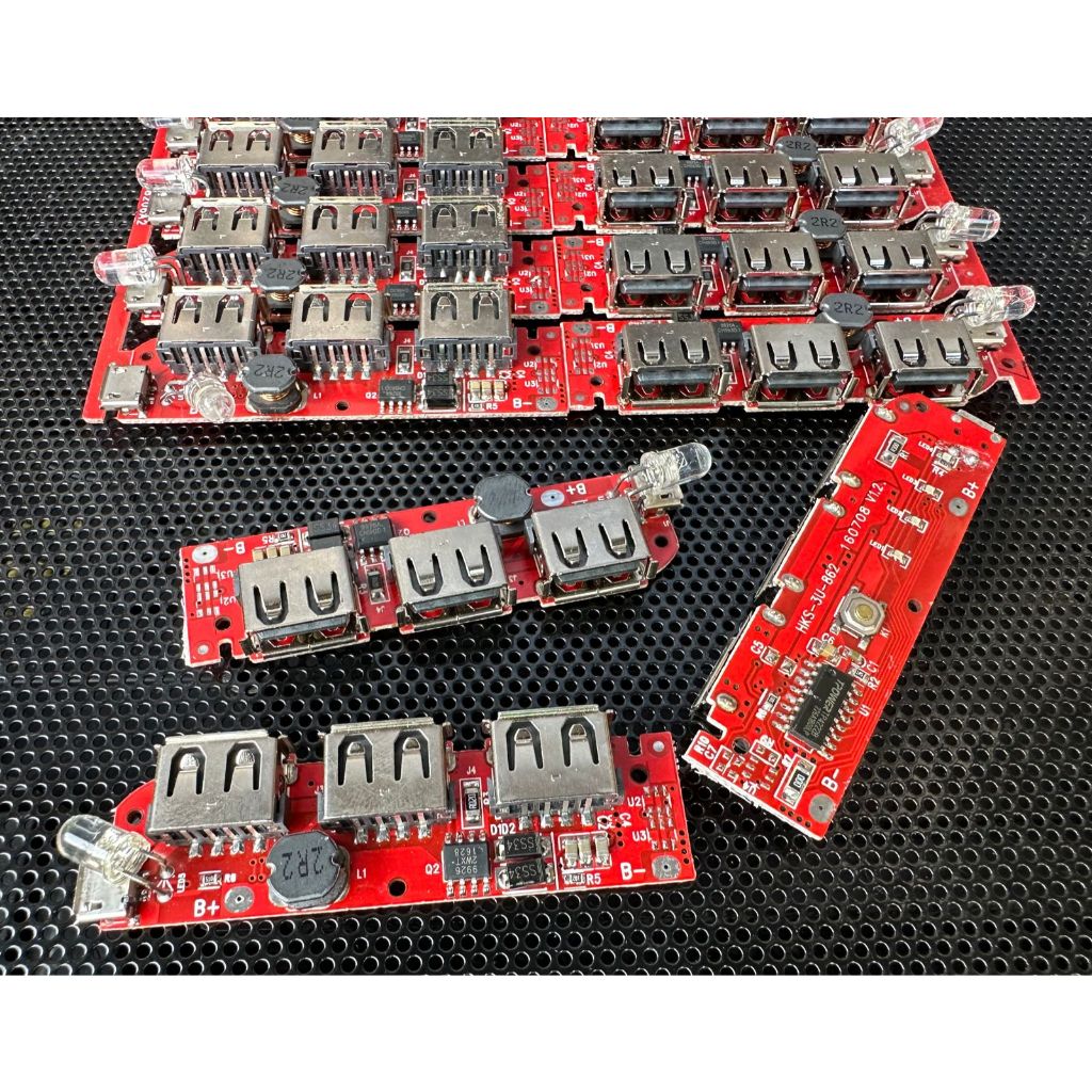 TERMURAH Kit Module Modul Power Bank DC 5V 2A 3 Port USB Modul PB 3PORT CODE 04