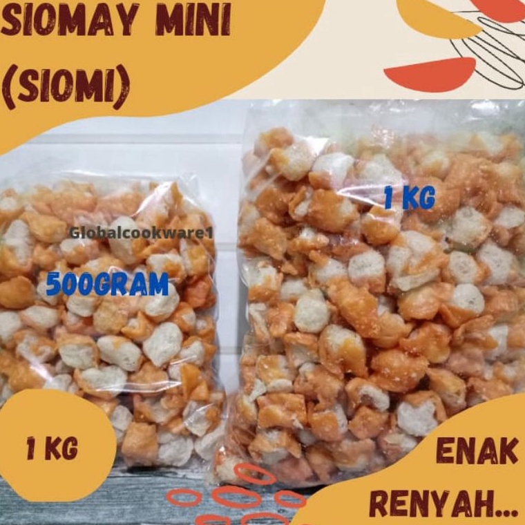 

modelTipe AHL619 SIOMAY MINI KERING 1 KG TOPING BASO ACI MIE INSTAN