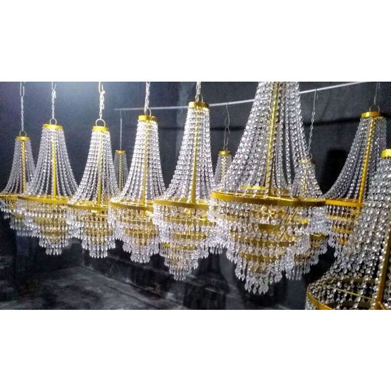 Lampu Kristal Gantung / Lampu Hias Bohlam