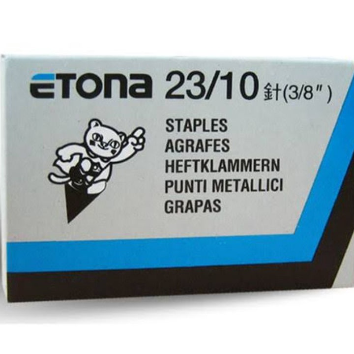 

Model Terkini isi staples etona 231 3 min order 5 kotak kecil