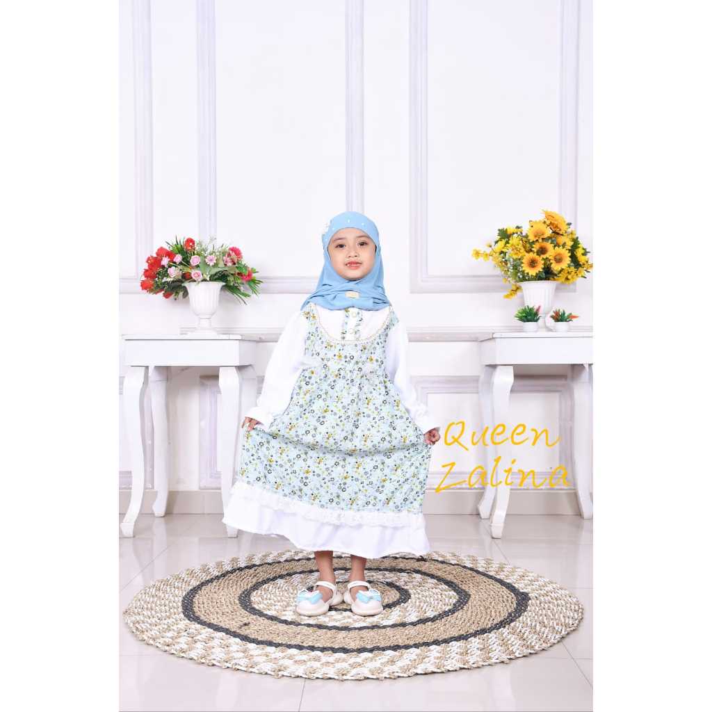 PROMO DRESS MIDI ANAK PEREMPUAN UNTUK USIA 3-6 TAHUN BAHAN CRINKLE/MIDI DRESS ANAK PEREMPUANTERBARU