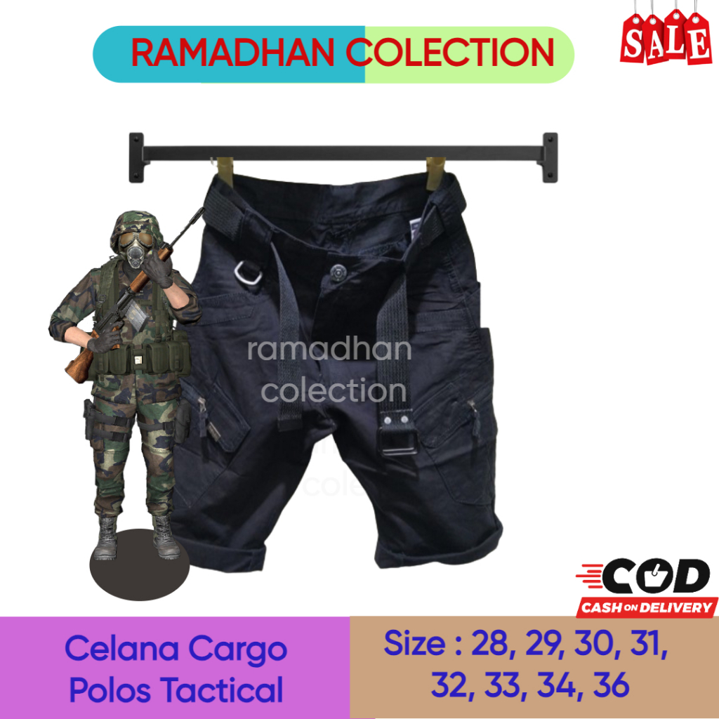 Celana Pendek Taktikal Cargo