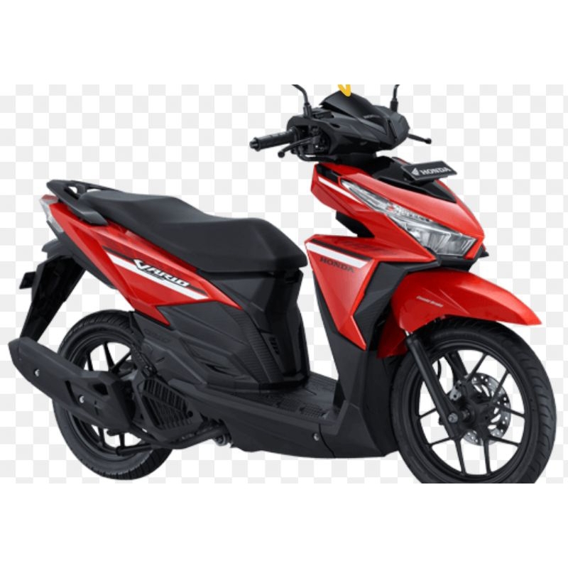 striping stiker Les body Honda Vario 125 2017 merah bahan original