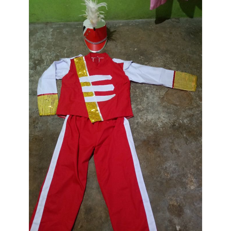 baju kostum drumband  SD