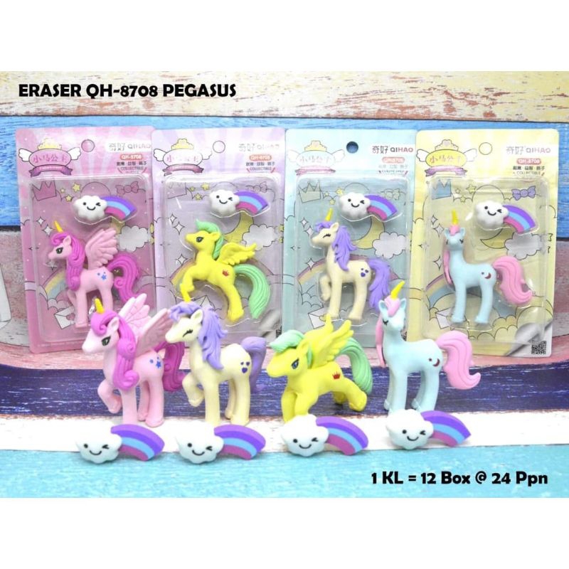 

PENGHAPUS PENSIL 3D KARAKTER COWO/CEWE MOTIF UNICORN & PESAWAT