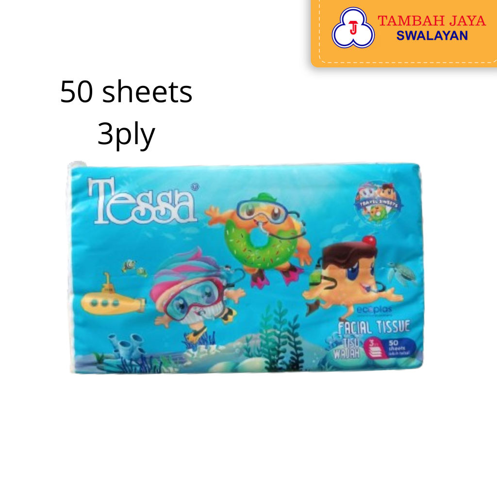 Tessa Facial Tissue 50sheets 3ply