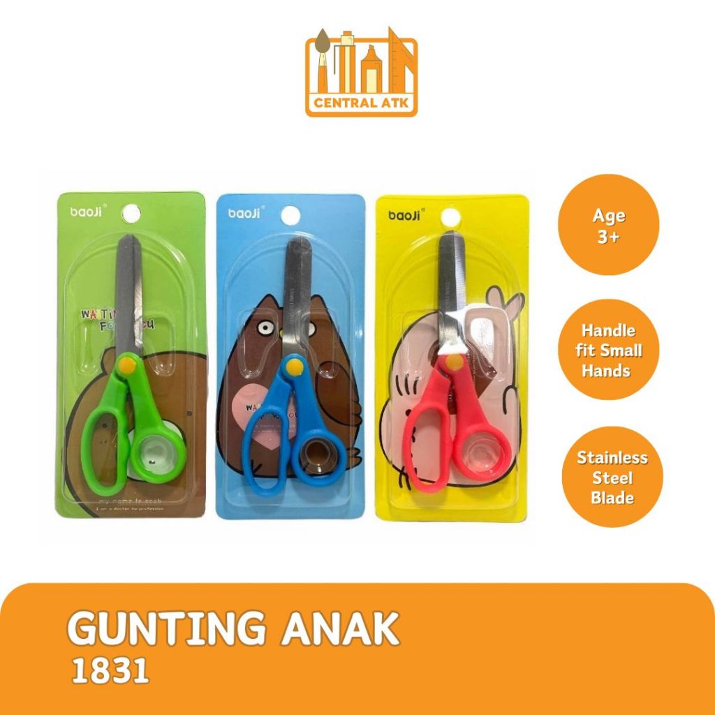 

SCISSORS | GUNTING ANAK 1831 (1 PCS)