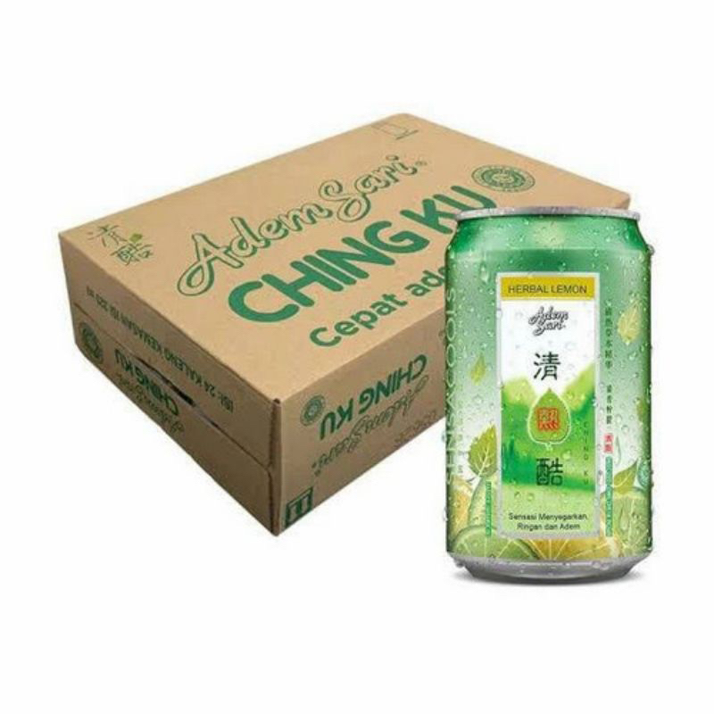 

ADEM SARI CINGKU KALENG 320ML×24PCS(1dus) -MINUMAN PEREDA PANAS DALAM MURAH