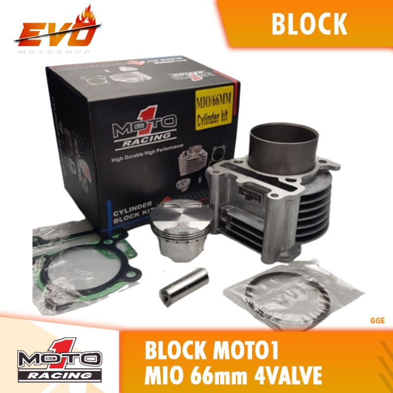 Blok Moto 1 Mio soul Mio sporty 66mm  4 Klep