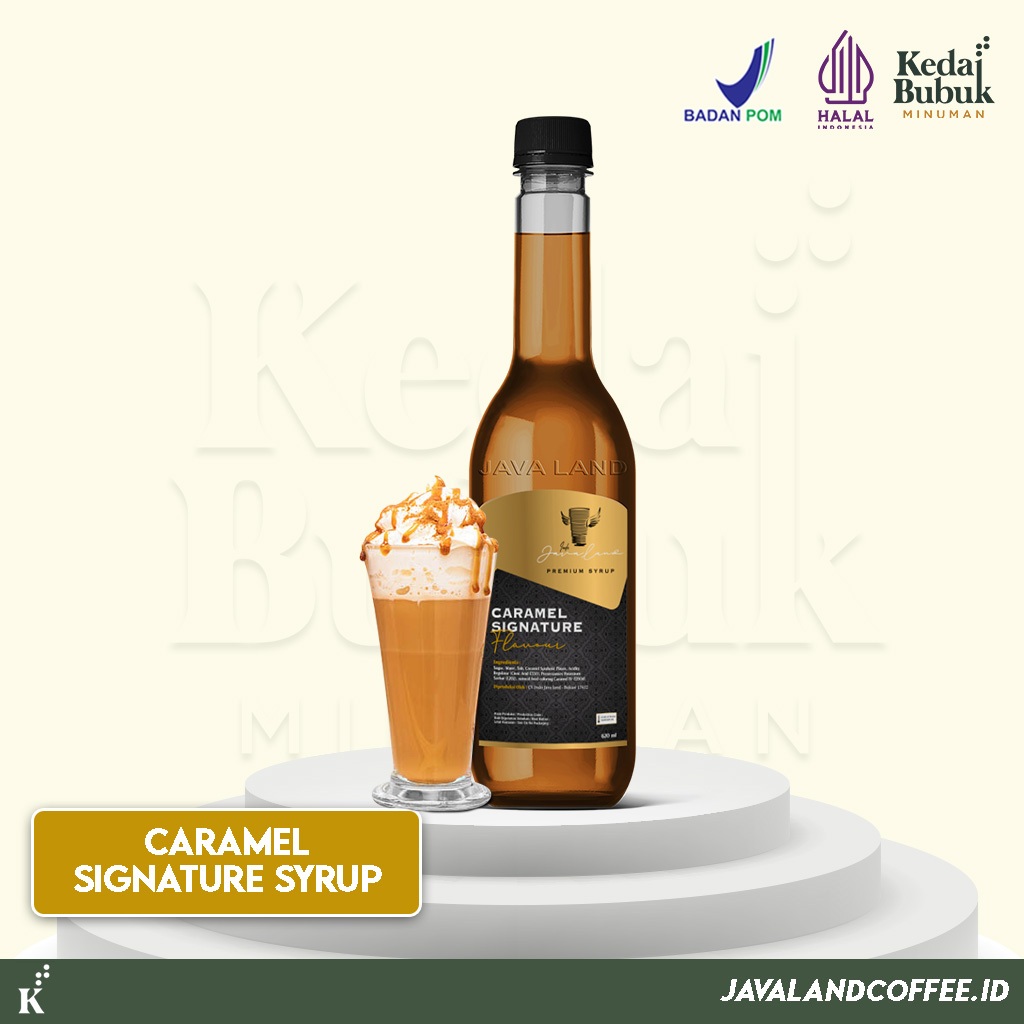 

Javaland Syrup / Sirup Rasa Caramel 620ml - Signature