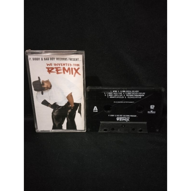 kaset P. Diddy & Bad Boy Records Present album We Invented The Remix
