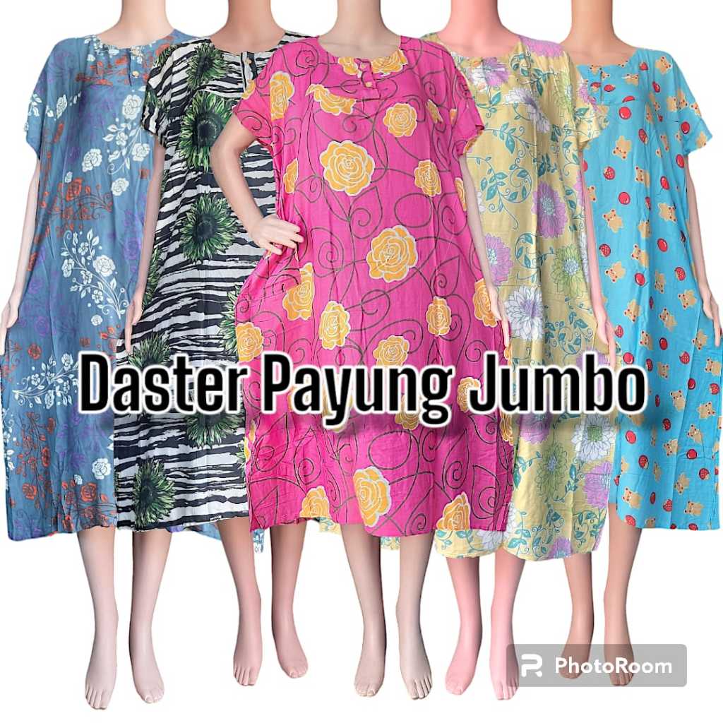 Paket Usaha Daster Payung Jumbo LD 130 Bahan rayon halus lembut