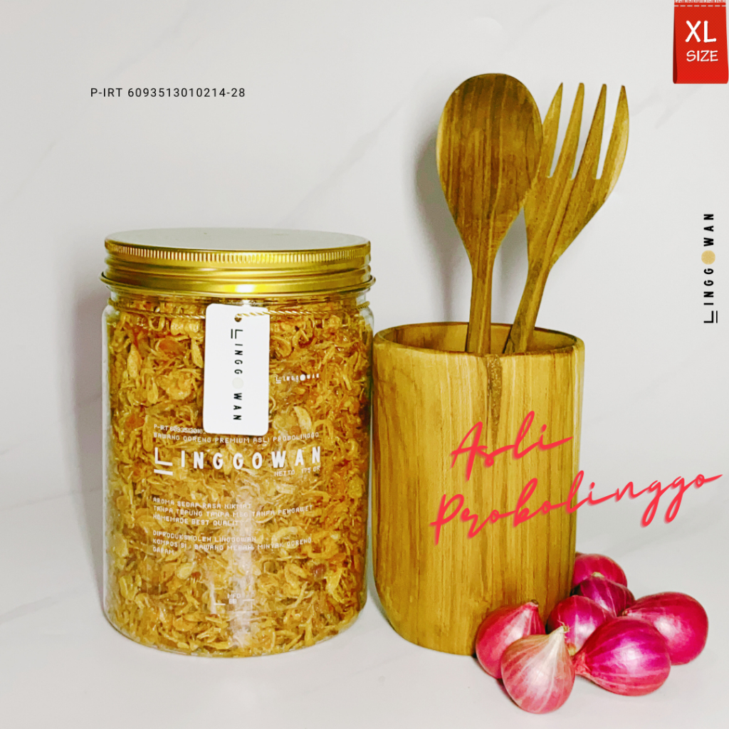 

(XL) Bawang Goreng Premium Linggowan Asli Probolinggo 200 Gram