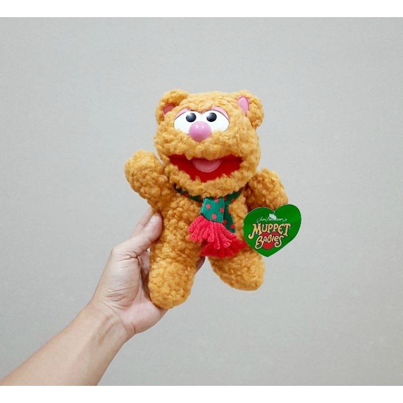 Boneka Bear Muppets Fozie Babies Original Size 23 Cm/ Boneka Muppets
