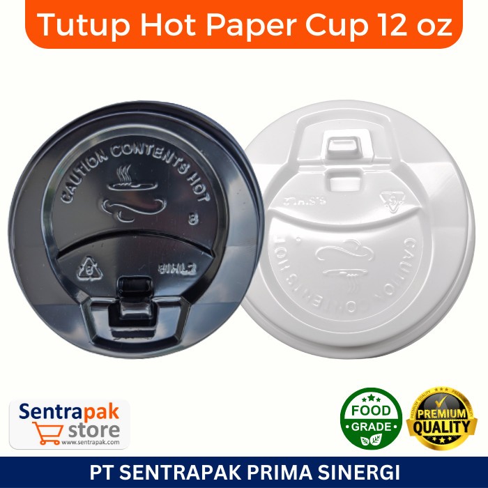 Tutup Plastik Cup 12 oz & 8 oz - Plastic LID - Tutup Cup