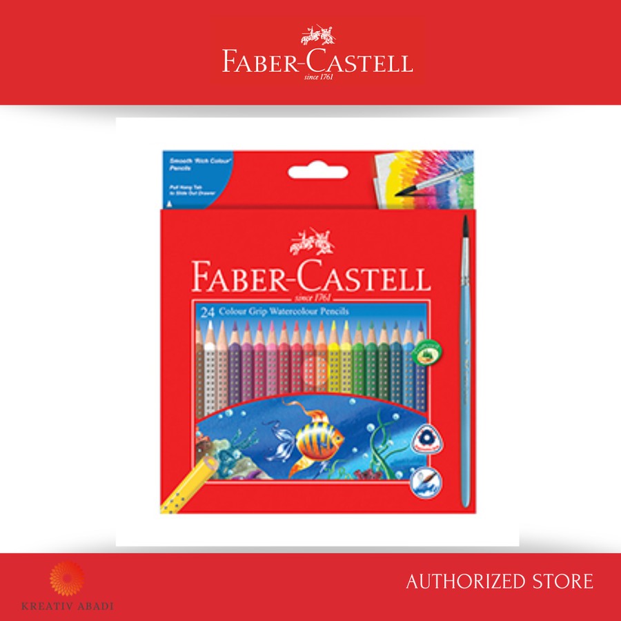 

Faber-Castell Water Soluble Grip Dot 24 (include the brush)