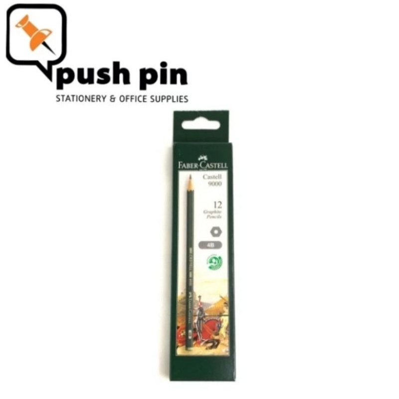 

Faber Castell Pencil / Pensil 4B