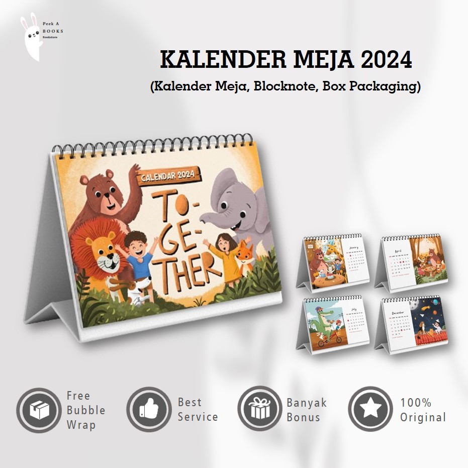 

Kalender Meja 2024 : Together | Porco Studio