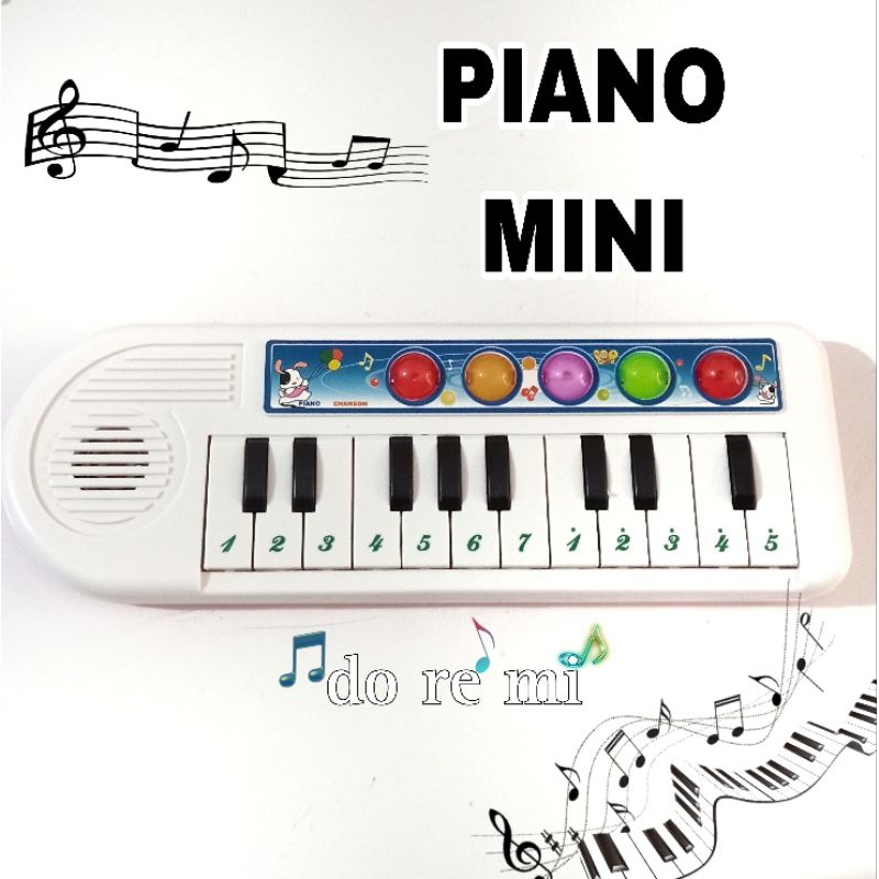 Mainan Piano Mainan Piano Digital Mainan Piano Mini Piano Bisa dibawa Kemana mana