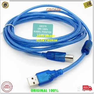 G275 ORIGINAL KABEL PRINTER 1.5 METER KOMPUTER KABEL PRINT USB CABLE LAPTOP SAMBUNG PRINTER WARNA BE