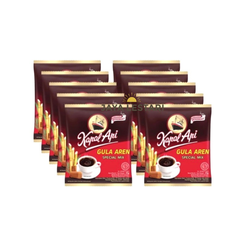 

Kopi Kapal Api Special Mix Gula Aren (1 Renceng/10 Sachet) (23g)