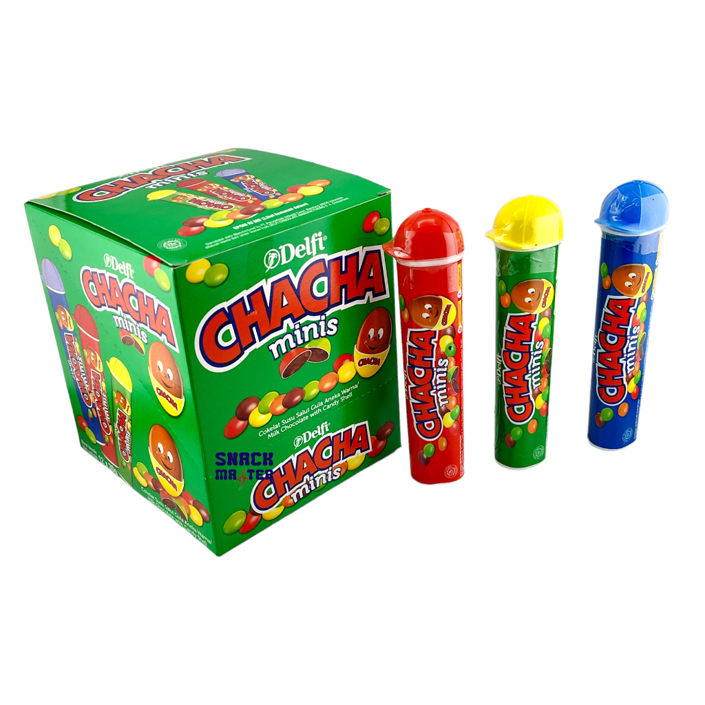 

Delfi Cha Cha Minis Baseball Hat BOX - Netto 12 Pcs x 30 Gr