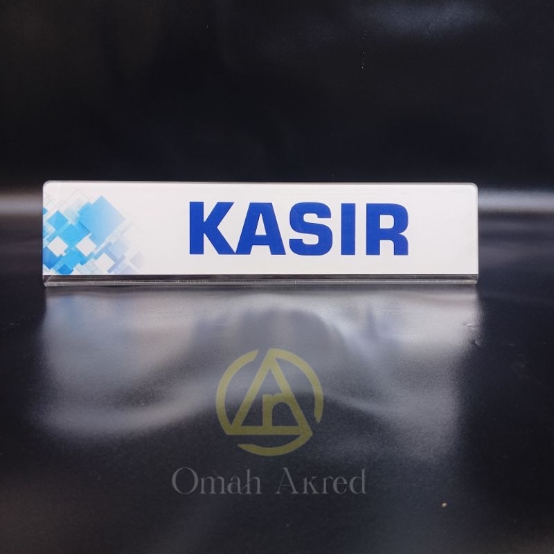 

Akrilik Meja Kasir - Akrilik lipat nama