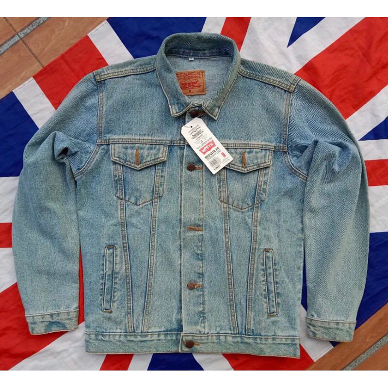 Jacket jeans second Levis original