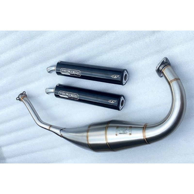 Knalpot Ninja R RR SS GJR SP X Fourtech x burntip