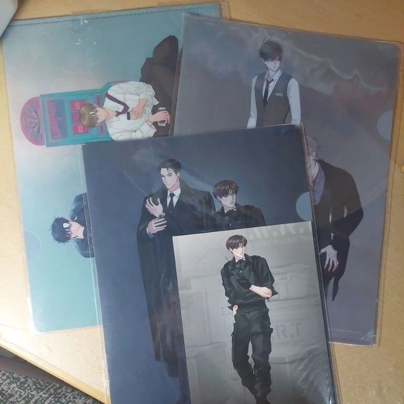 [READY INA] CLEAR FILE / CF OFFICIAL GOODS JMEE X BOMTOON HONEY TROUBLE, LTIT, UNCANNY CHARM, LIMITE