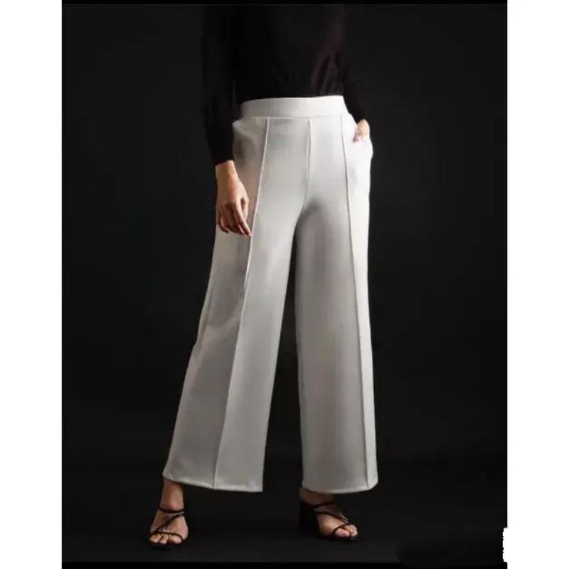 CELANA KULOT CUBIT WANITA PREMIUM / KULOT SCUBA HIGHWAIST