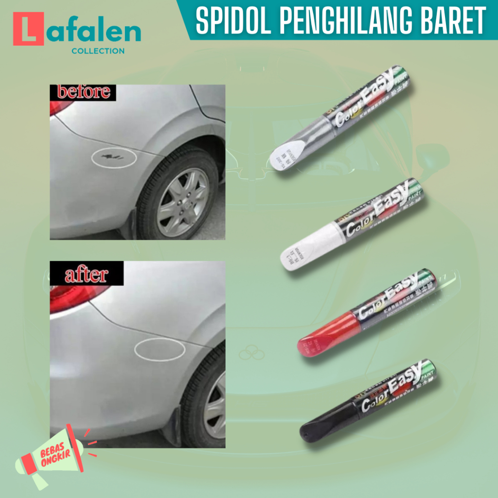 Spidol Penghilang Baret Body Mobil Permanen Tahan Air dan Kompon