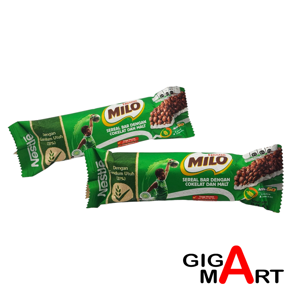 

Nestle Milo Sereal Bar Cokelat dan Malt