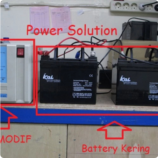 UPS MODIF ICA CT682B 1200VA