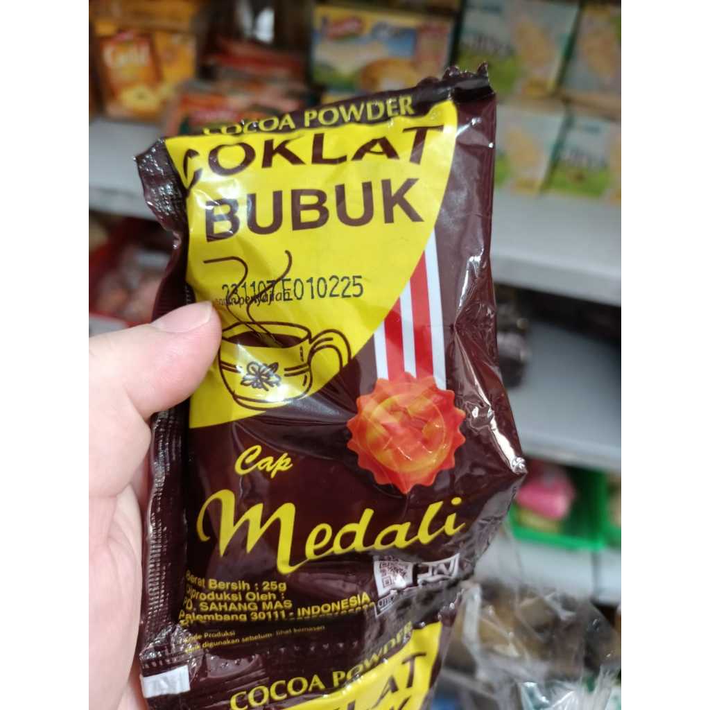 

Coklat bubuk Medali 25gr