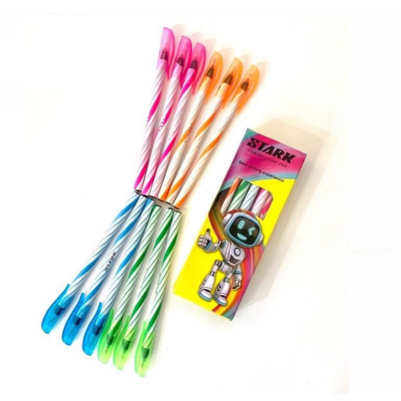 

[DWCORNER] Pulpen Lilin Tinta Hitam / Pulpen Warna Warni / Alat Tulis Sekolah