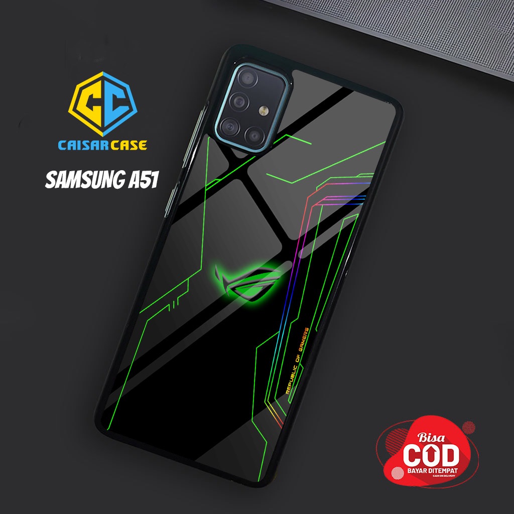 KAISAR CASE Case - Case SAMSUNG A51 Terbaru - 31 - Fashion Case Casing Hp ROG Case Murah Hardcase 2D