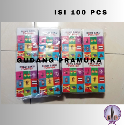 

GROSIR (ISI 100 PCS) BUKU SAKU PRAMUKA/ BUKU SAKU PRAMUKA TERBARU