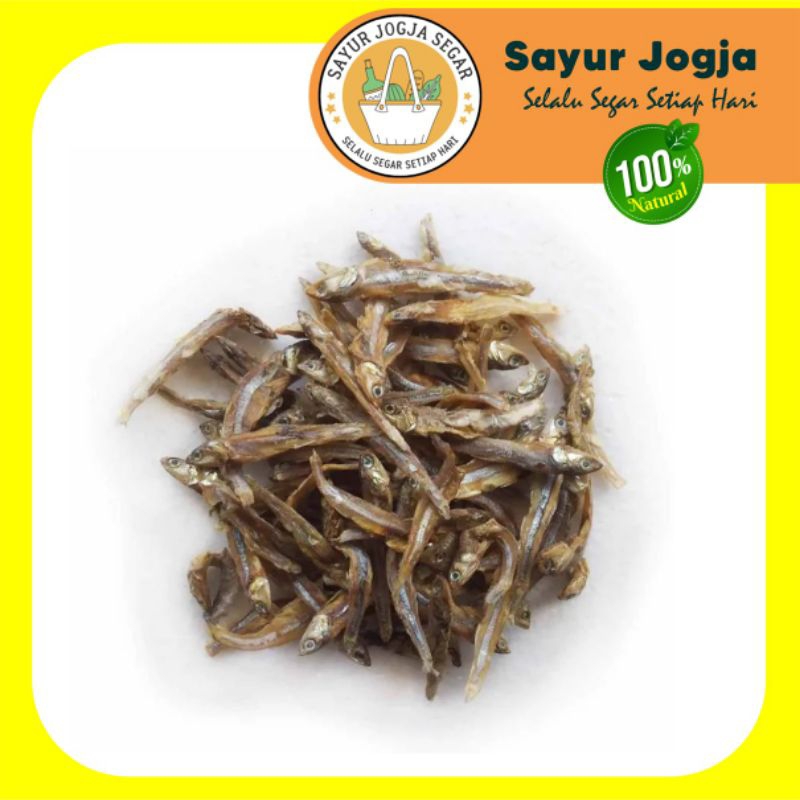 

Ikan Teri Tawar (kering) per 100 gram