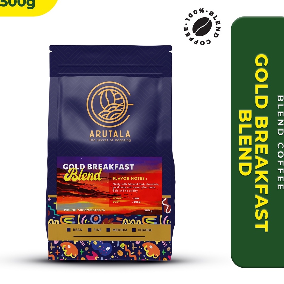 

Terupdate ARUTALA Kopi Gold Breakfast Blend 5 gram