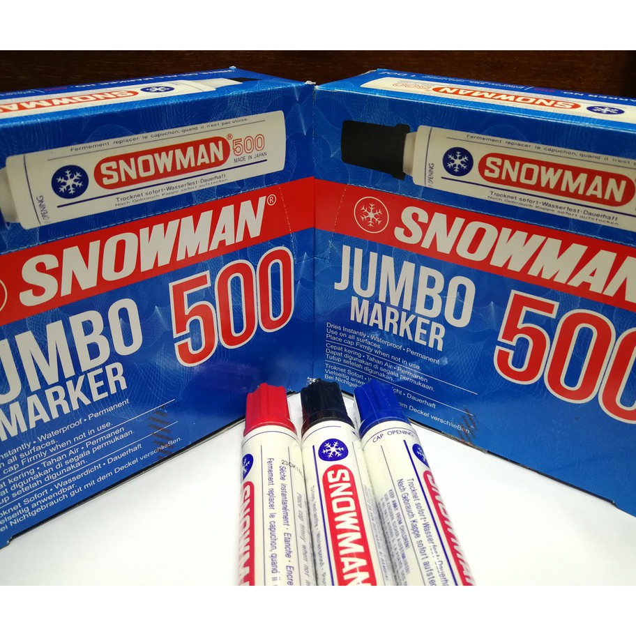 

Terbaru SPIDOL PERMANENT JUMBO MARKER SNOWMAN 5