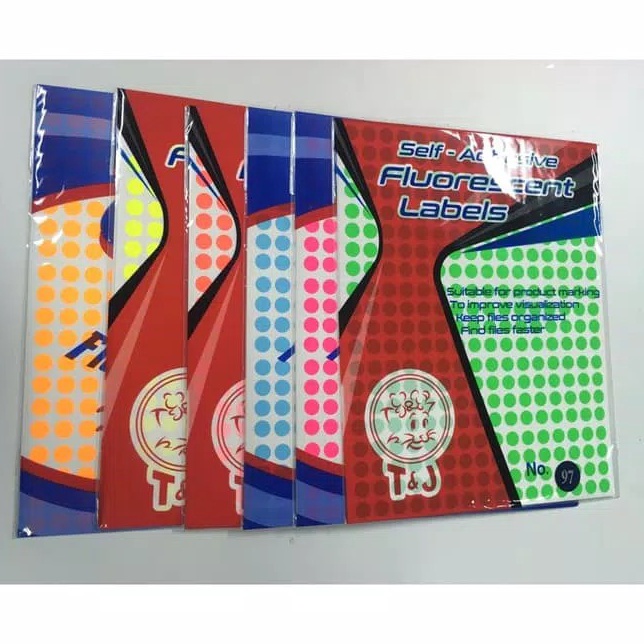 

Terbatas TJ Labels WARNA FLUORESCENT 97