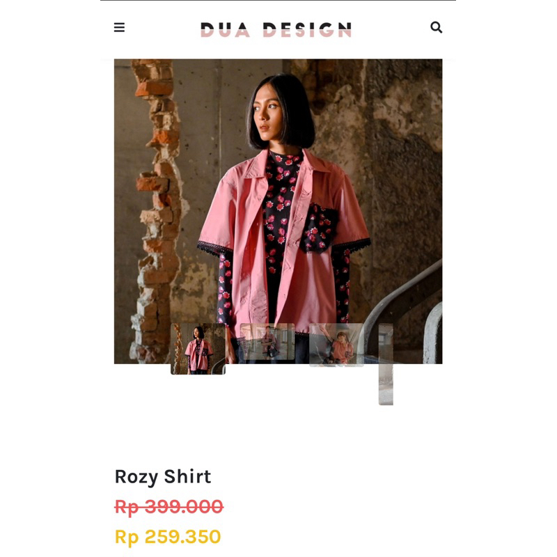 Dua Design Rozy Shirt Nylon